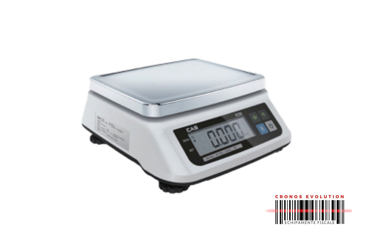 Cantar de verificare CAS SWII 15CS 6/15 Kg. - echipamente-fiscale