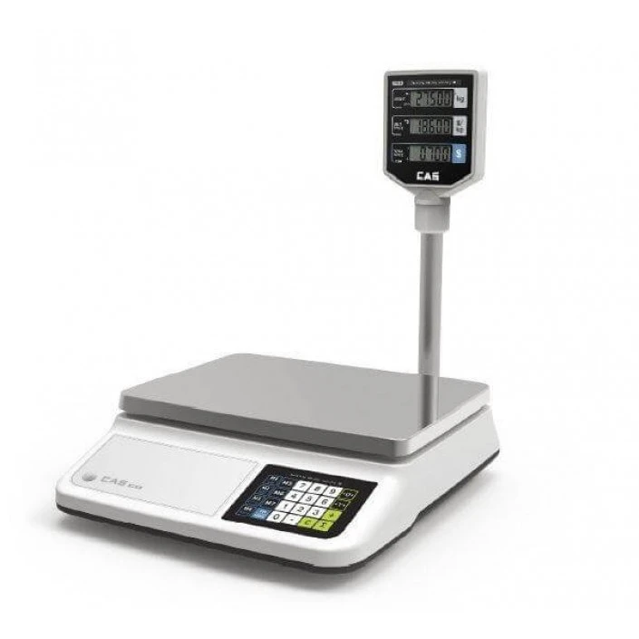 Cantar comercial CAS PRII 30CP 15/30 Kg, WiFi