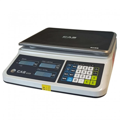Cantar comercial CAS PRII 30CB NC 15/30 Kg cu verificare metrologica