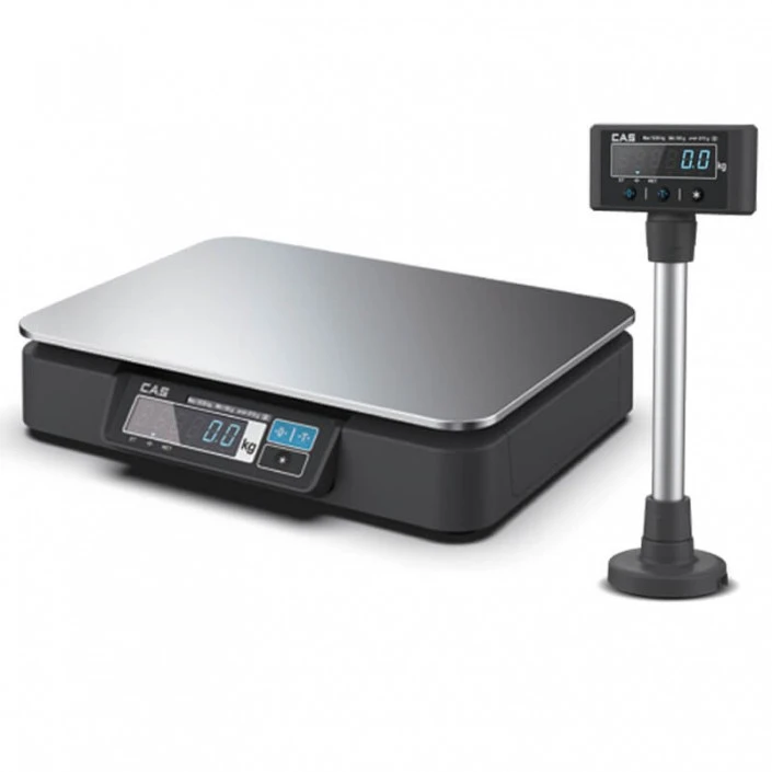 Cantar de verificare CAS PDN-15RS 15Kg (Checkout) cu display client pe brat, RS232, USB